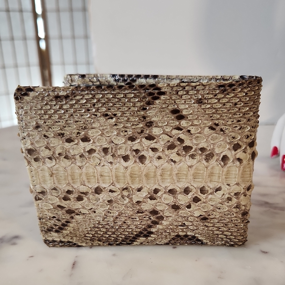 Authentic Python Snakeskin Bifold / Wallet - image 2